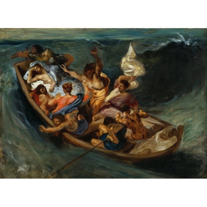 Grafika Kids Eugène Delacroix: Christus im Sturm auf dem Meer, 1841
