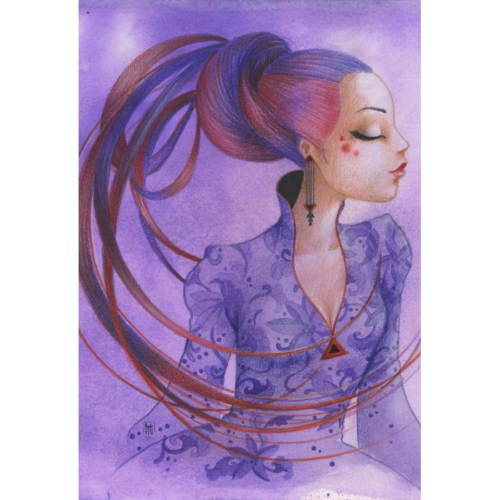 Grafika Kids XXL Teile - Misstigri: Violette