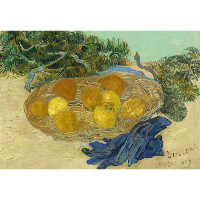 Grafika Kids Vincent Van Gogh - Still Life of Oranges and Lemons with Blue Gloves, 1889