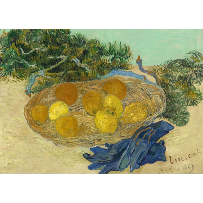 Grafika Kids Vincent Van Gogh - Still Life of Oranges and Lemons with Blue Gloves, 1889