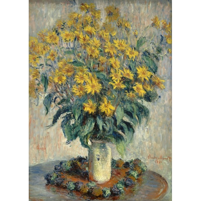 Grafika Kids Claude Monet - Jerusalem Artischocke Blumen, 1880