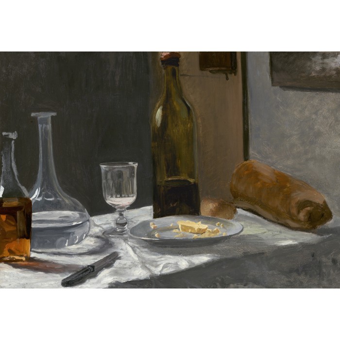 Grafika Kids Claude Monet - Stillleben mit Flaschen, 1863