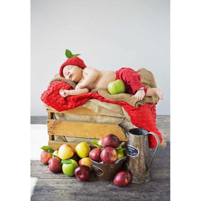 Grafika Kids Konrad Bak: Baby and Apples