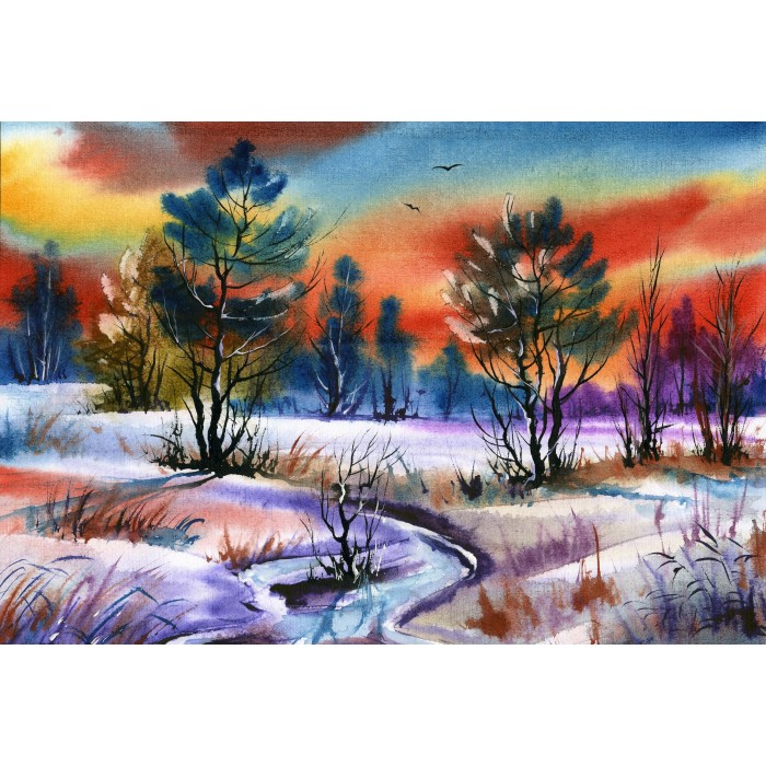 Grafika Kids XXL Teile - Winter Water