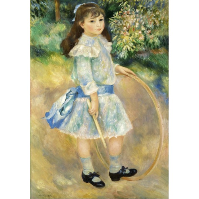 Grafika Kids Auguste Renoir : Girl with a Hoop, 1885
