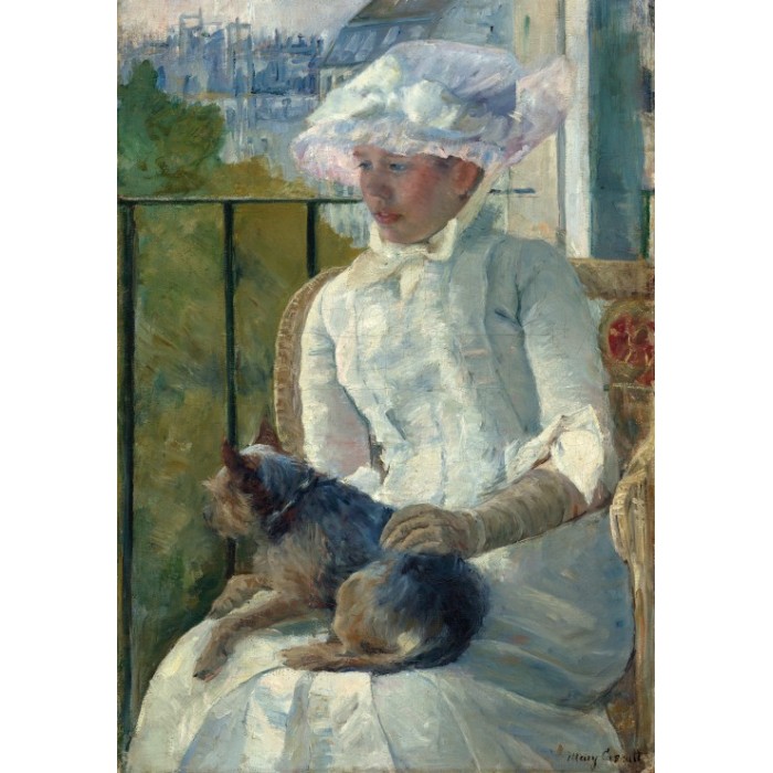 Grafika Kids Mary Cassatt: Young Girl at a Window, 1883-1884