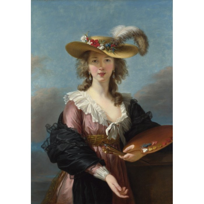 Grafika Kids Elisabeth Vigée-Lebrun: Self-portrait in a Straw Hat, 1782