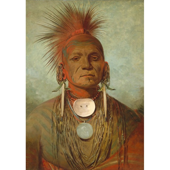 Grafika Kids George Catlin: See-non-ty-a, an Iowa Medicine Man, 1844-1845