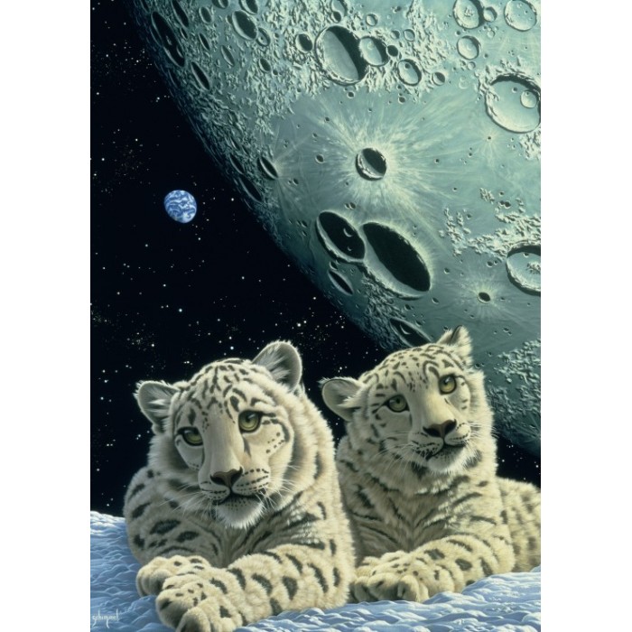 Grafika Kids Magnetische Teile - Schim Schimmel - Lair of the Snow Leopard