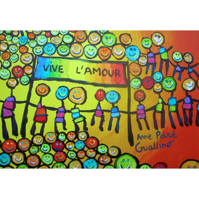 Grafika Kids Anne Poiré & Patrick Guallino - Vive l`Amour