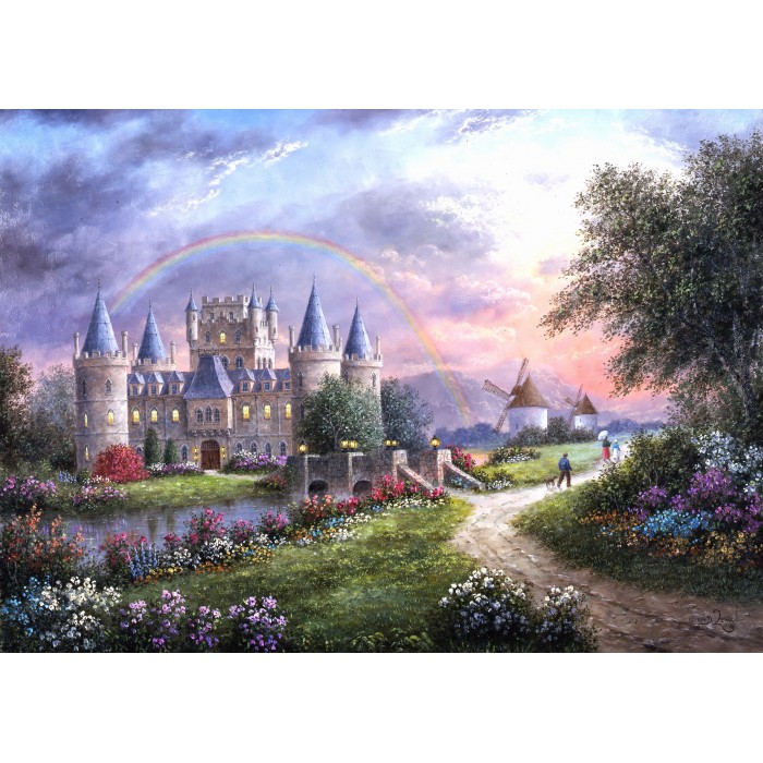 Grafika Kids Magnetische Teile - Dennis Lewan - Inverary Castle