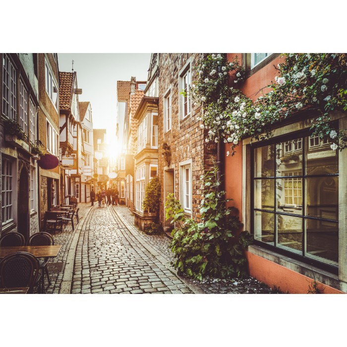 Grafika Kids Deutschland Edition - Historisches Schnoorviertel in Bremen