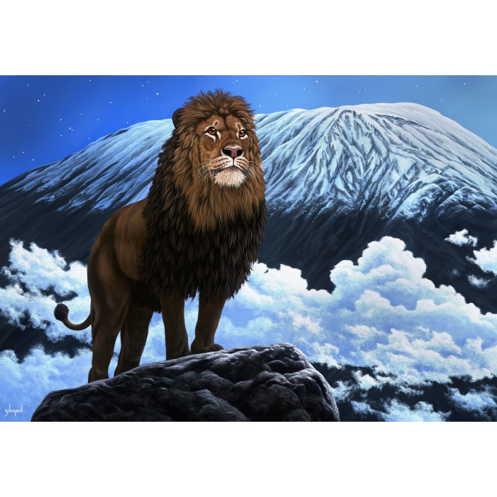 Grafika Kids Schim Schimmel - King of Kilimanjaro