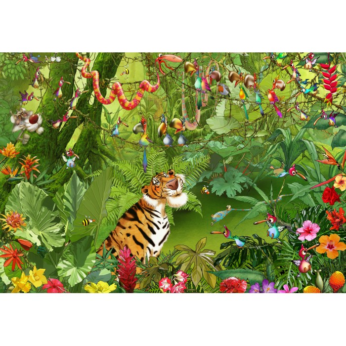 Grafika Kids François Ruyer - Jungle