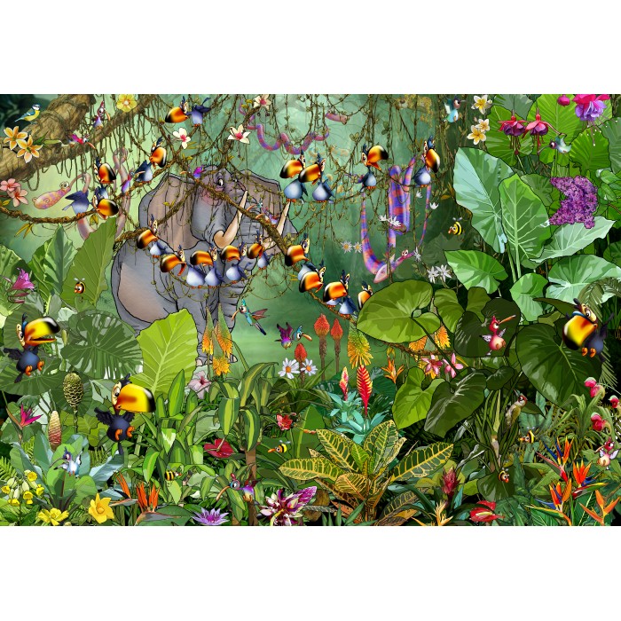 Grafika Kids François Ruyer - Jungle