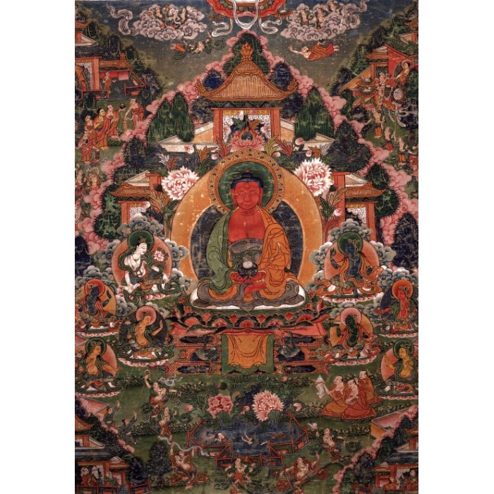 Grafika Kids Buddha Amitabha in His Pure Land of Suvakti