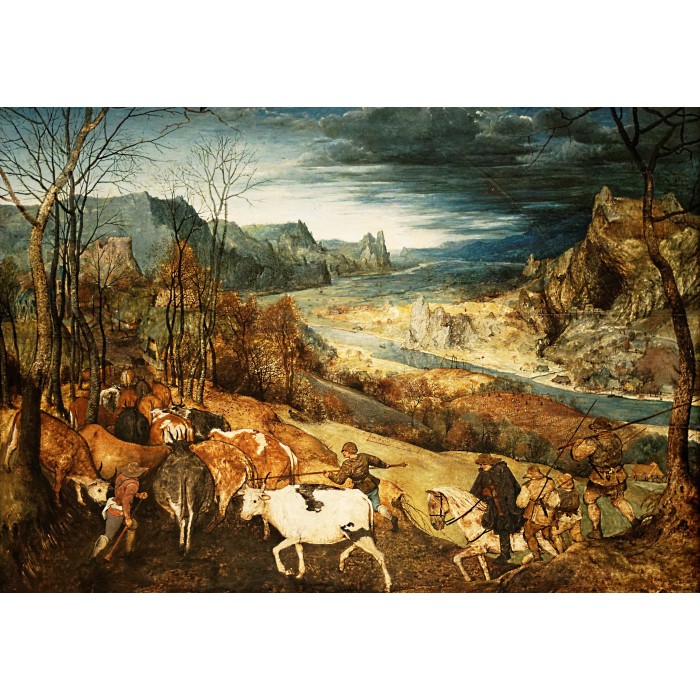 Grafika Kids Brueghel Pieter - Die Heimkehr der Herde, 1565