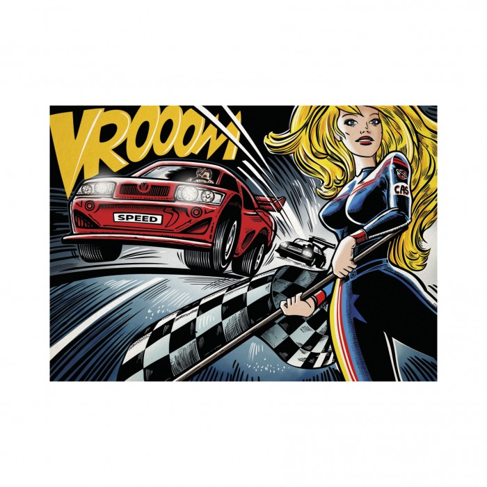 Dino Pop Art - Race