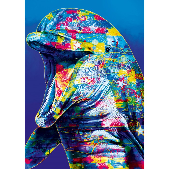 Bluebird Puzzle Dolphin