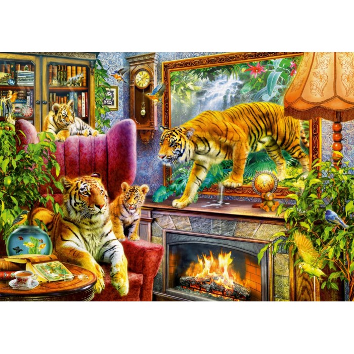 Bluebird Puzzle Tigers Coming to Life