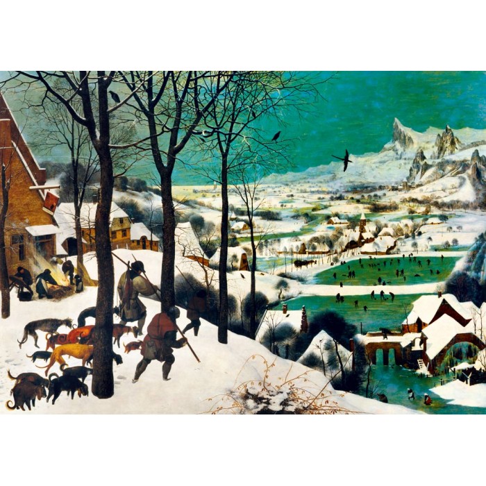 Bluebird Puzzle Pieter Bruegel the Elder - Hunters in the Snow (Winter), 1565
