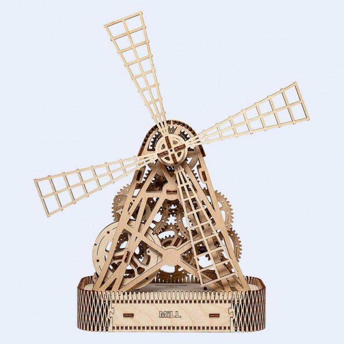 Wooden.City 3D Holzpuzzle - Windmühle