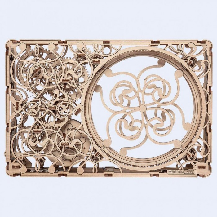 Wooden.City 3D Holzpuzzle - Mechanical Picture