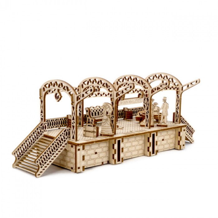 Wooden.City 3D Holzpuzzle - City Tram