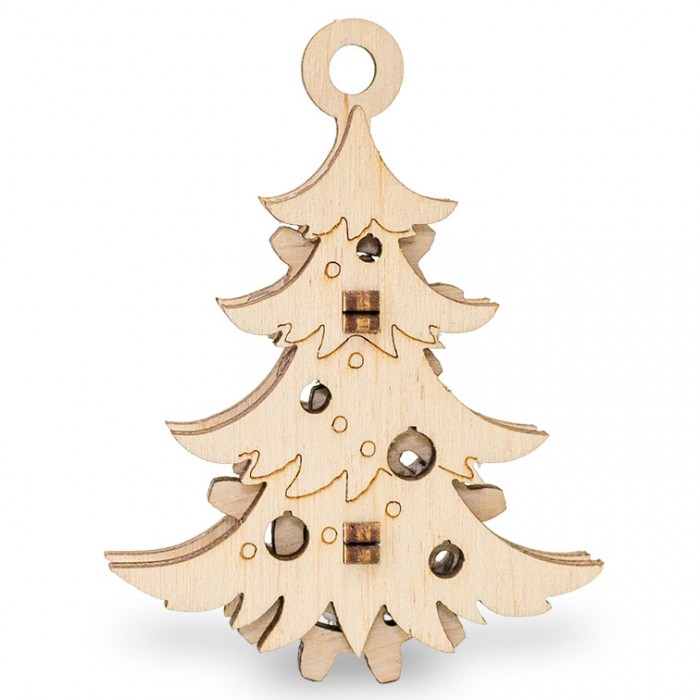 Eco Wood Art 3D Holzpuzzle - Weihnachtsbaum