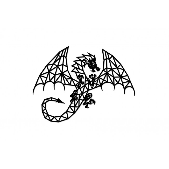 Eco Wood Art Wooden Puzzle - Dragon