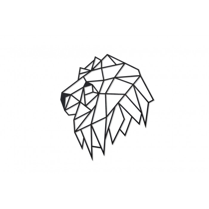 Eco Wood Art Wooden Puzzle - Lion Head