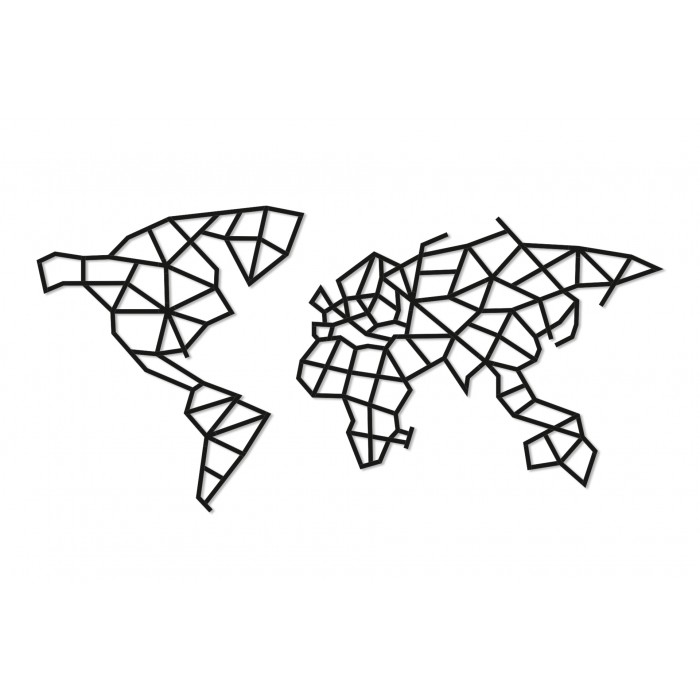 Eco Wood Art Wooden Puzzle - World Map