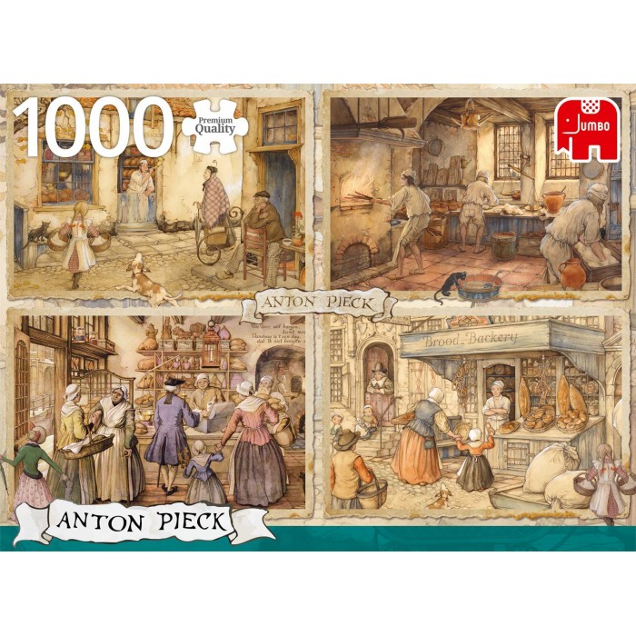 Jumbo Anton Pieck - Bakers from 19th Century