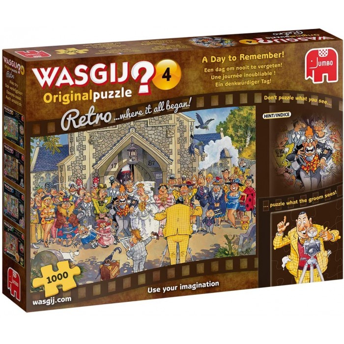 Jumbo Wasgij Retro Original 4 - Ein denkwürdiger Tag