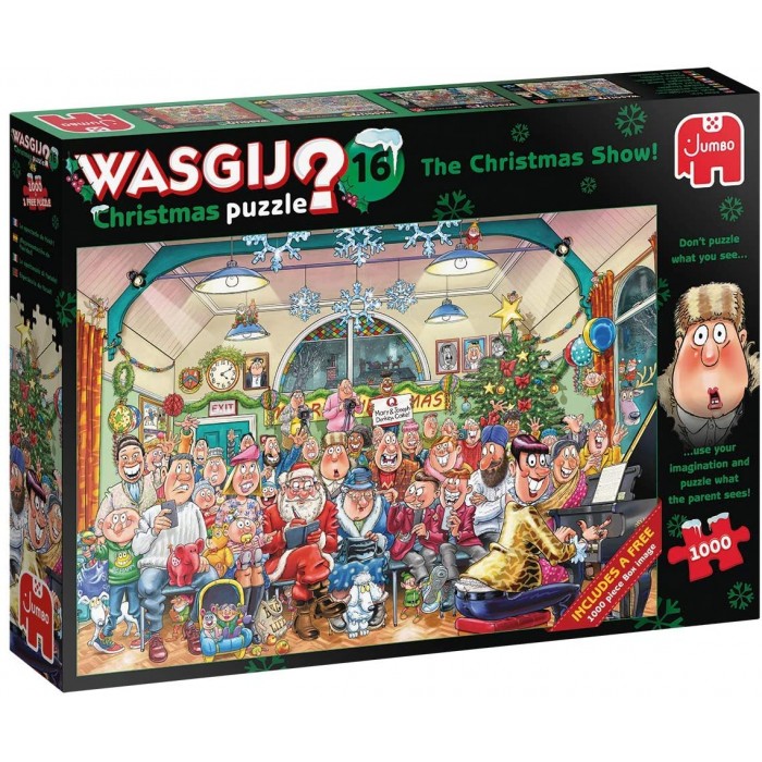 Jumbo 2 Puzzles - Wasgij Christmas 16 - Christmas Show!