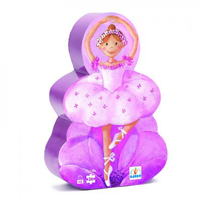 Djeco Ballerina mit Blume