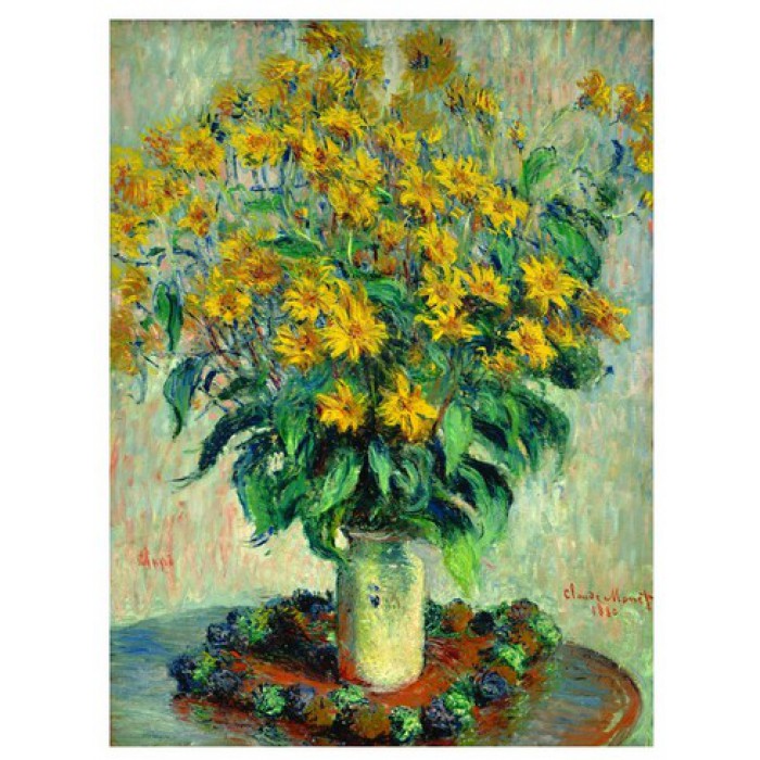 Eurographics Claude Monet - Gartenkürbis Blumen