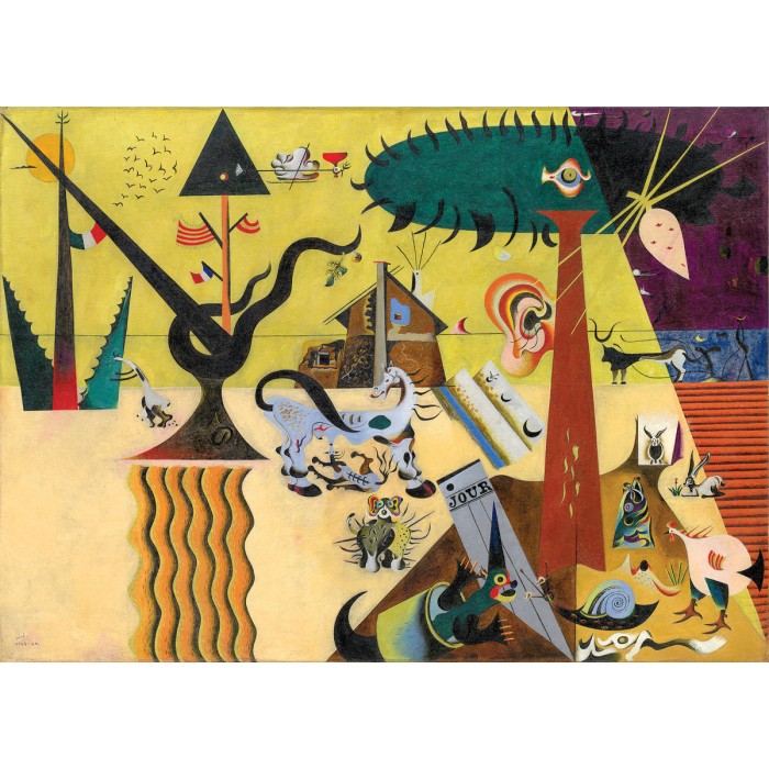 Eurographics Joan Miro - The Tilled Field
