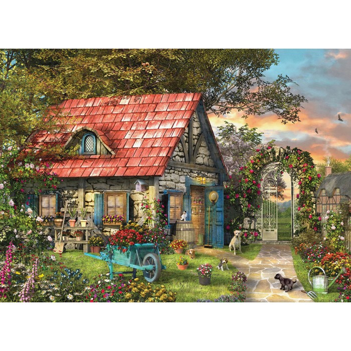 Eurographics XXL Teile - Family Puzzle: Dominic Davison - The Country Shed