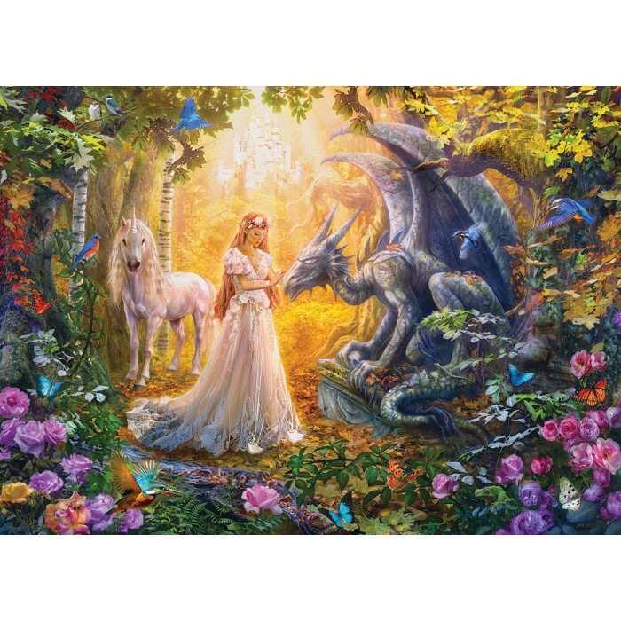 Eurographics XXL Teile - Princess` Garden