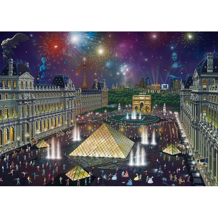Schmidt Spiele Alexander Chen, Feuerwerk am Louvre