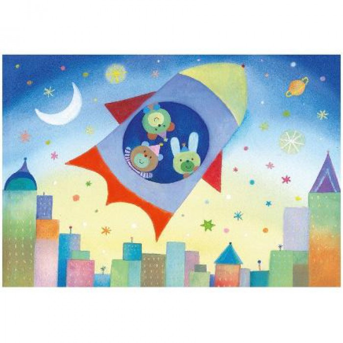 Ravensburger Riesen Bodenpuzzle: Flug zum Mond