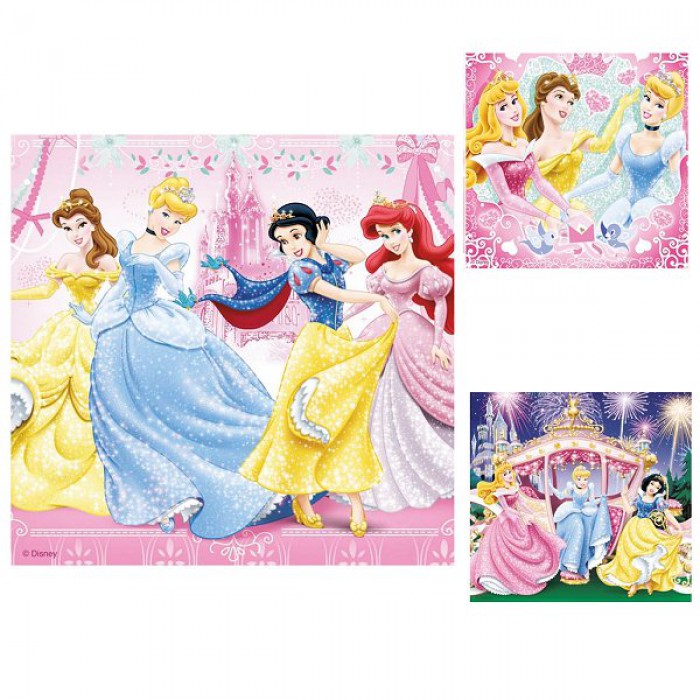 Ravensburger 3 Puzzles - Schneewittchen
