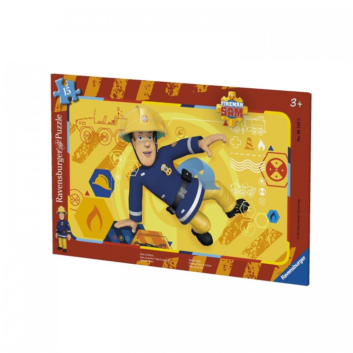 Ravensburger Rahmenpuzzle - Feuerwehrmann Sam in Aktion