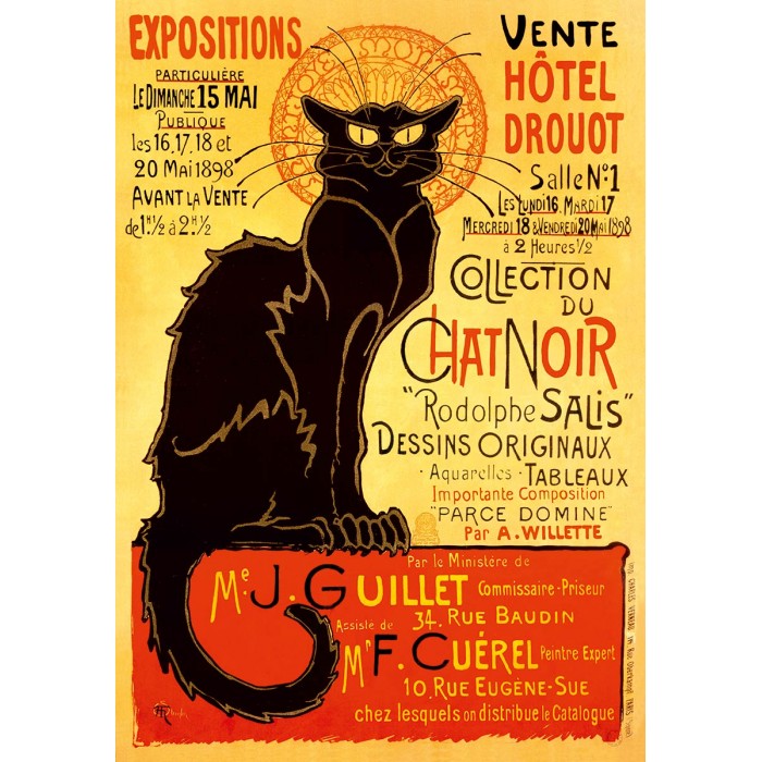 DToys Vintage Posters: Plakat Hotel Drouot Auktion