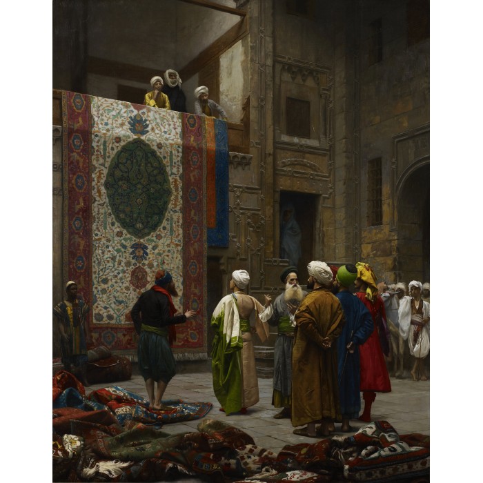 DToys Jean-Léon Gérôme: Carpet Merchant in Cairo, 1887