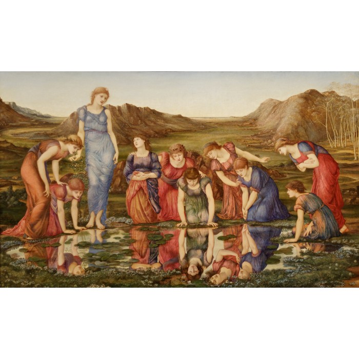 DToys Edward Burne-Jones: The Mirror of Venus, 1875