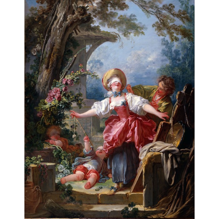 DToys Jean-Honoré Fragonard: Blind Man`s Bluff