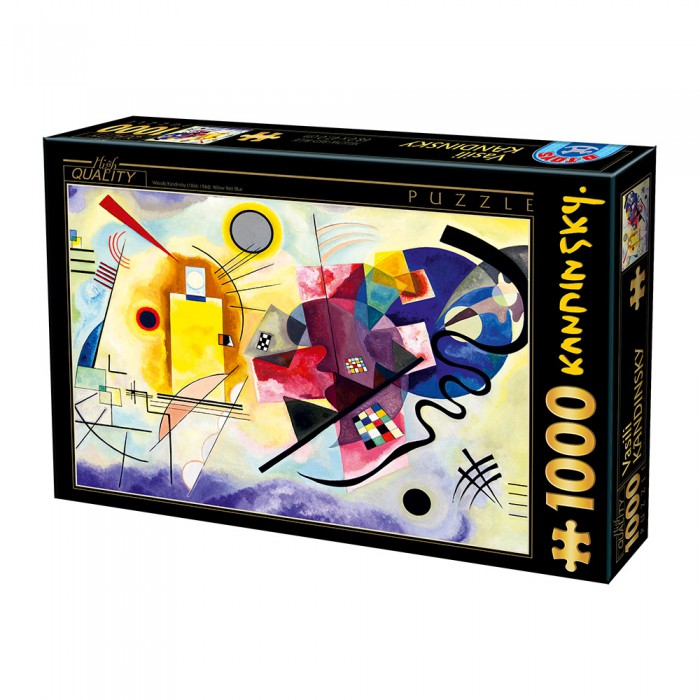 DToys Kandinsky Vassily: Gelb-Rot-Blau