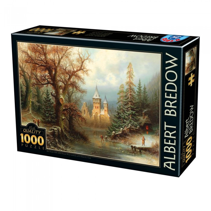 DToys Albert Bredow - Romantic Winter Landscape